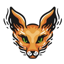 авторский знак fire fox